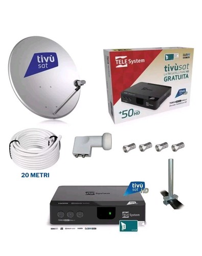 Kit satellitare tivùsat - kit,