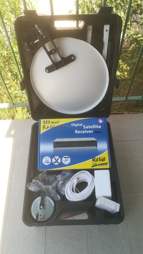Kit parabola con valigetta - con, per