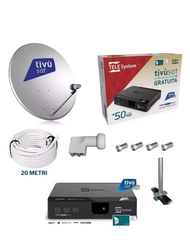 Kit satellitare tivùsat - kit,