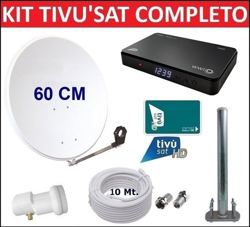 Kit parabola satellitare - kit, cm