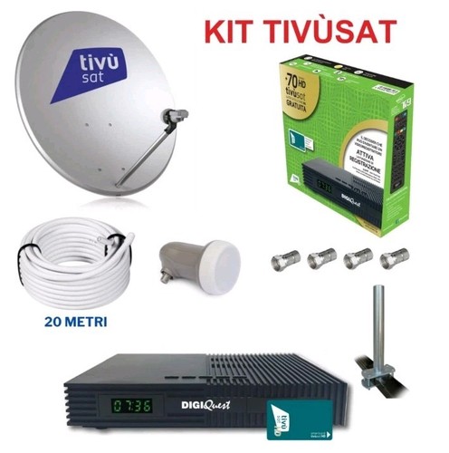 Kit decoder tivusat - decoder,