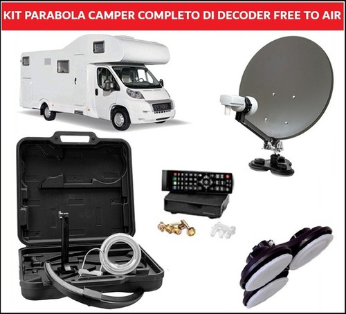 Kit parabola con - 35, decoder