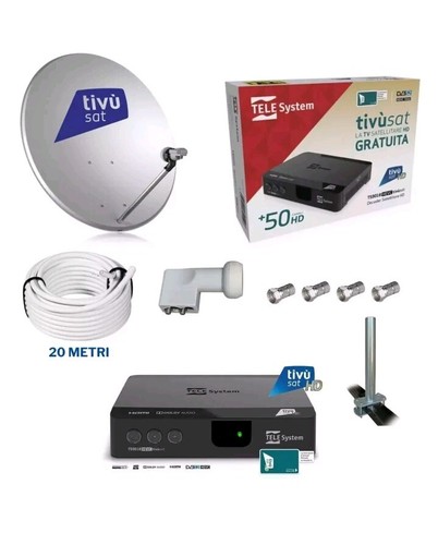 Kit satellitare tivùsat - kit-,
