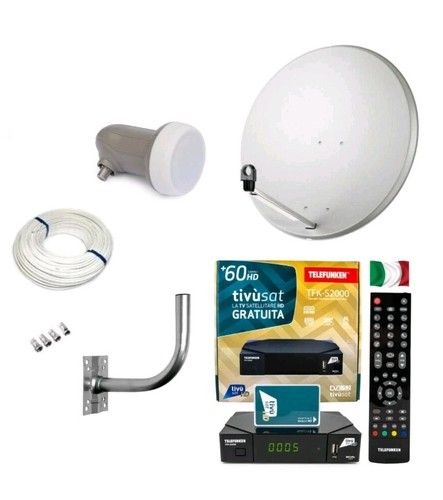 Kit satellitare tivùsat - kit, +