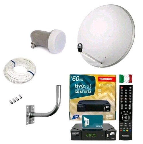 Kit satellitare tivùsat - satellitare, hd